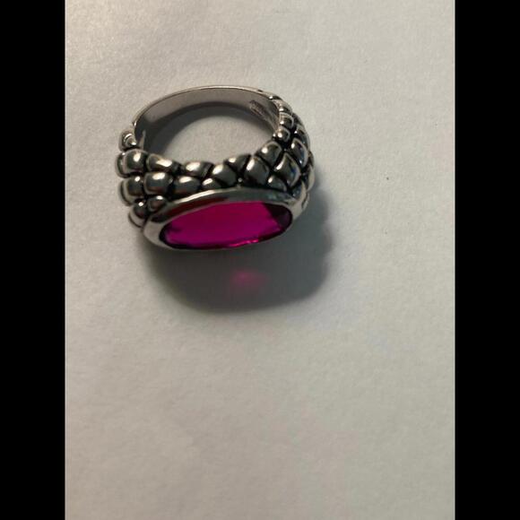 Ruby Like Statement Ring - Picture 1 of 10